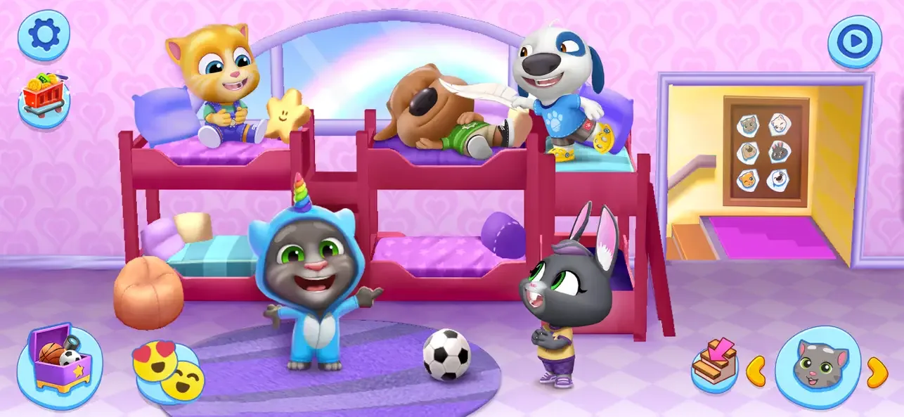 Mi Talking Tom: Amigos screenshot 2
