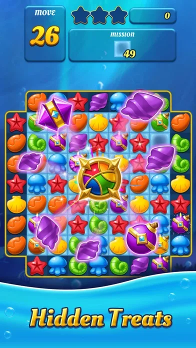 Ocean Splash Match 3 screenshot 4