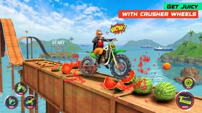 мотоцикл трюк гонки игры 3Д screenshot 3