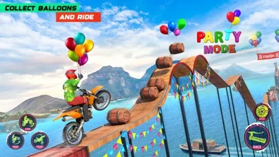 мотоцикл трюк гонки игры 3Д screenshot 4