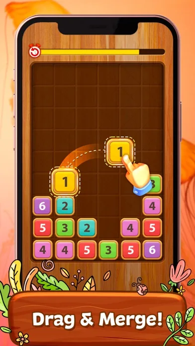 Puzzle de Bloques de Madera screenshot 1