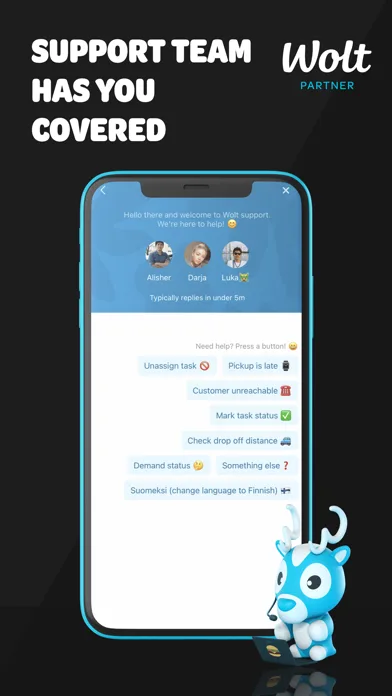 Курьер-партнёр Wolt screenshot 3