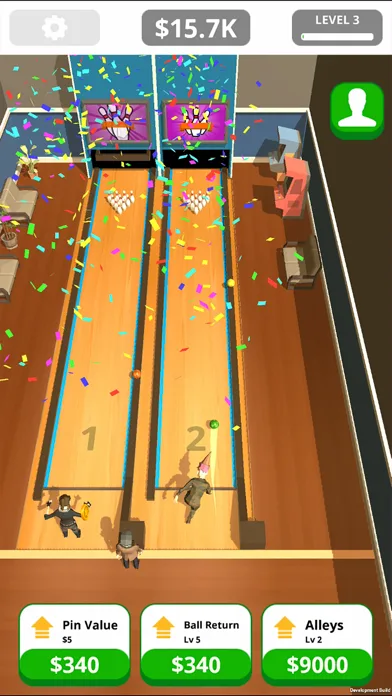 Idle Tap Bowling screenshot 2
