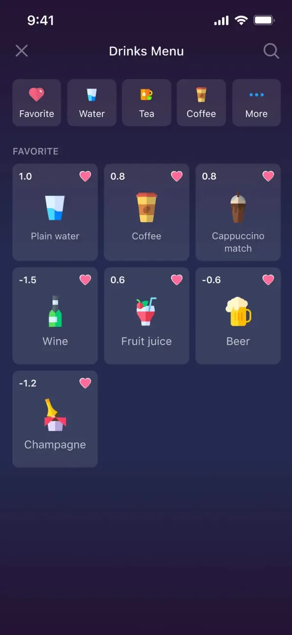 напоминание пить воду screenshot 3
