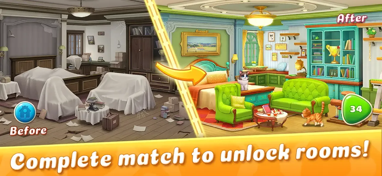 Kitten Match screenshot 2