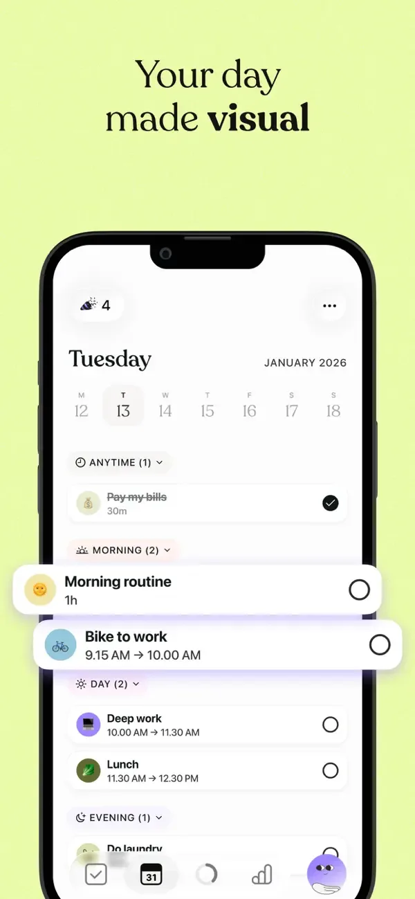 Tiimo - Ежедневный Планировщик screenshot 2