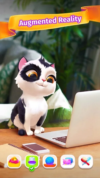 My Cat: Виртуальная игра котик screenshot 1