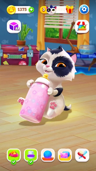 My Cat: Виртуальная игра котик screenshot 2