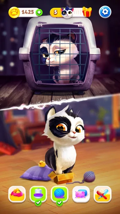 My Cat: Виртуальная игра котик screenshot 5
