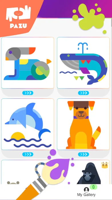 Juegos de colorear para niños. screenshot 4