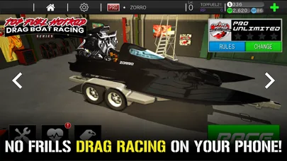 Boat Drag Racing Game Top Fuel screenshot 1