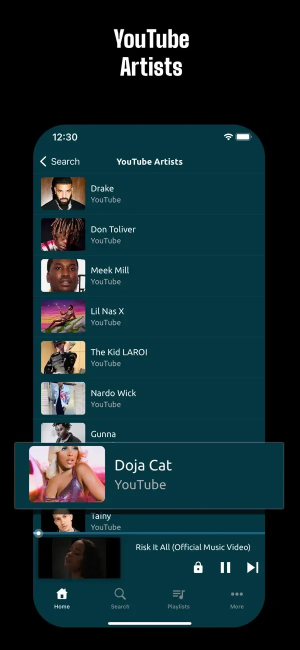 Online Música y Video Player screenshot 2