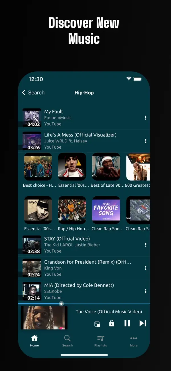Online Música y Video Player screenshot 5
