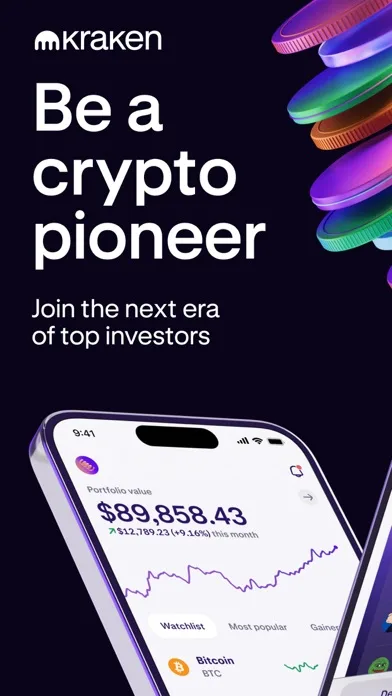 Kraken: Comprá Criptomonedas screenshot 1