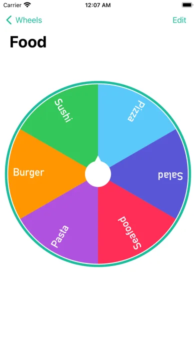 Spin Wheel Decisions screenshot 1