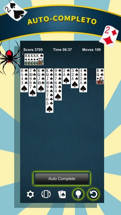 Пасьянс Паук * Карточная игра screenshot 4
