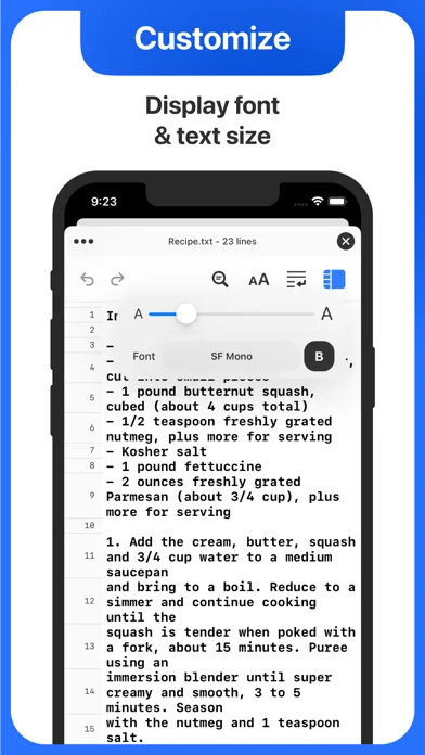 Text Editor screenshot 4