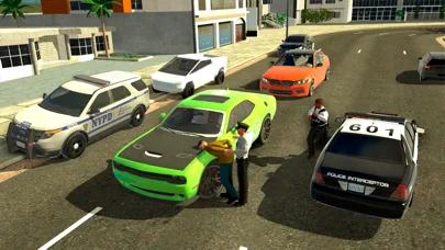 Juego de conducción policía screenshot 1