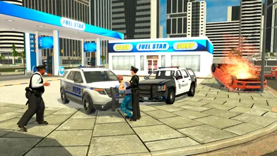 Juego de conducción policía screenshot 2