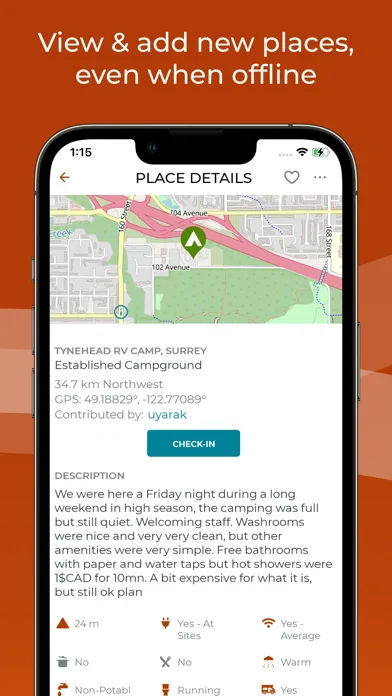 iOverlander screenshot 2