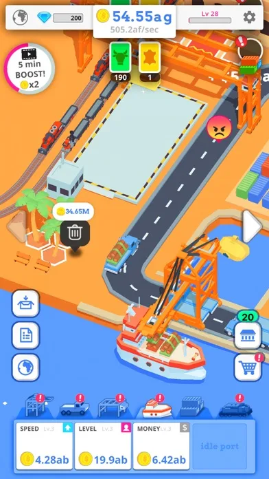 Idle Port - Морская игра screenshot 3