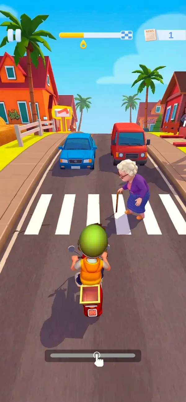 Paper Boy Race: Бег и гонки 2 screenshot 1