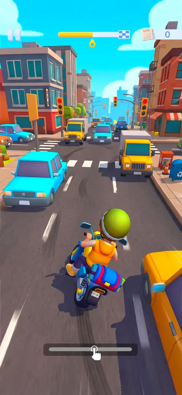 Paper Boy Race: Бег и гонки 2 screenshot 3