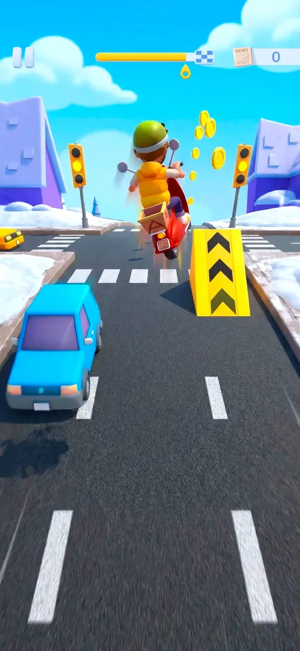 Paper Boy Race: Бег и гонки 2 screenshot 4