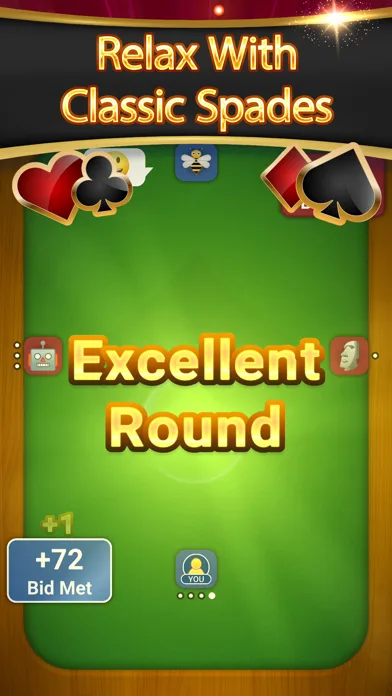 Spades Juego de cartas clásico screenshot 4