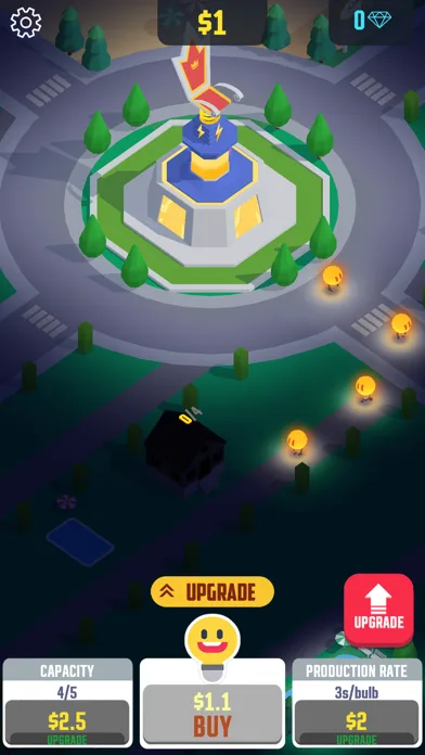 Idle Light City - город света screenshot 1