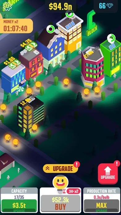 Idle Light City - город света screenshot 3