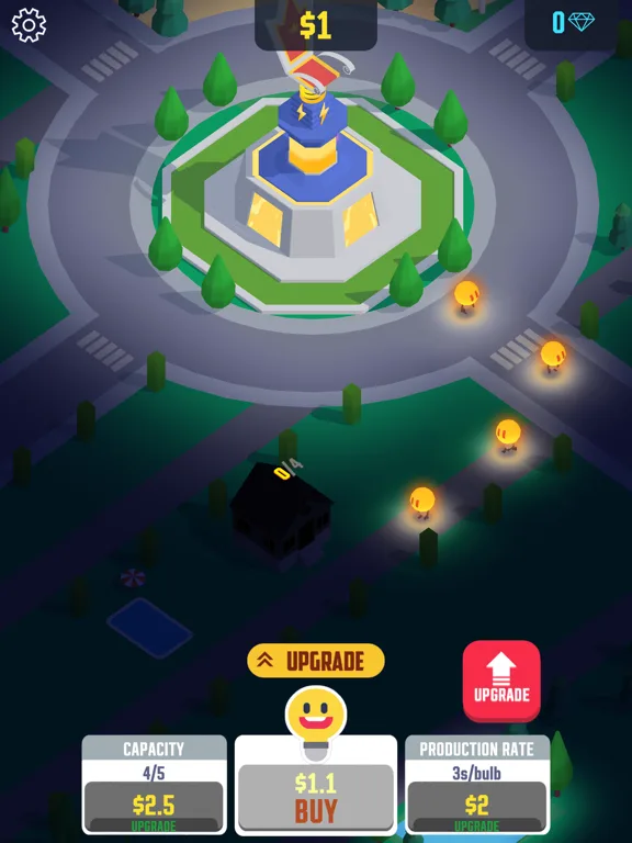 Idle Light City - город света screenshot 5