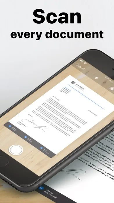 Scanner Air - Escanear a PDF screenshot 1