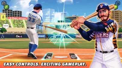 Baseball Clash: Home Run Game screenshot 1