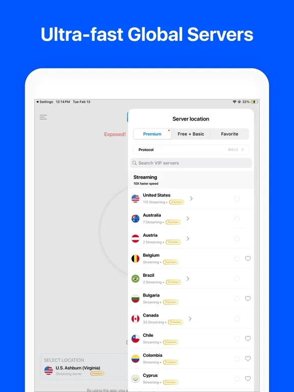VPN for iPhone screenshot 2