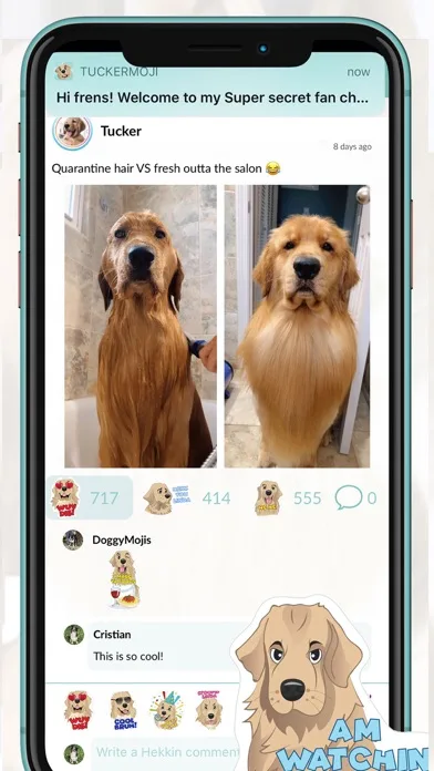 TuckereMoji - Golden images screenshot 5