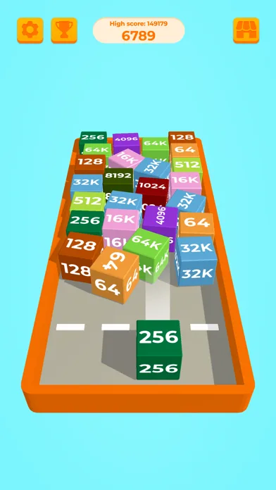 Chain Cube: 2048 3D Merge Game screenshot 5