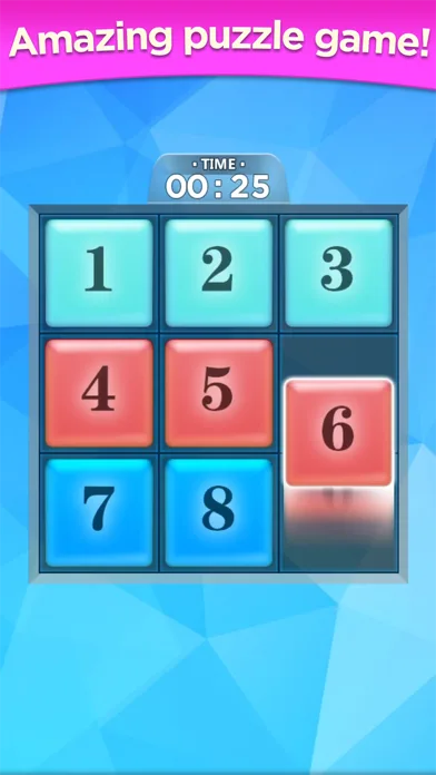 Головоломка блок номеров screenshot 1