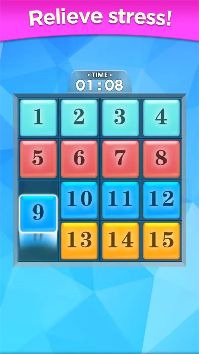 Головоломка блок номеров screenshot 2