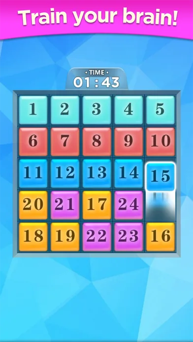 Головоломка блок номеров screenshot 3