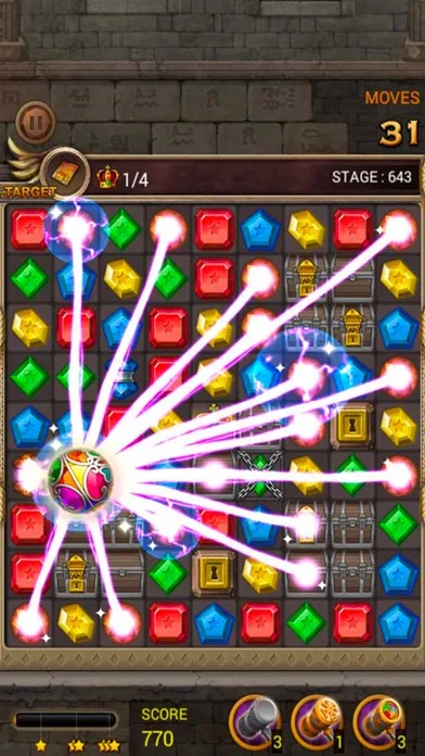 Jewels Temple Quest - Match 3 screenshot 2
