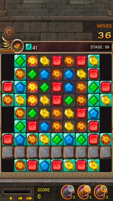Jewels Temple Quest - Match 3 screenshot 5