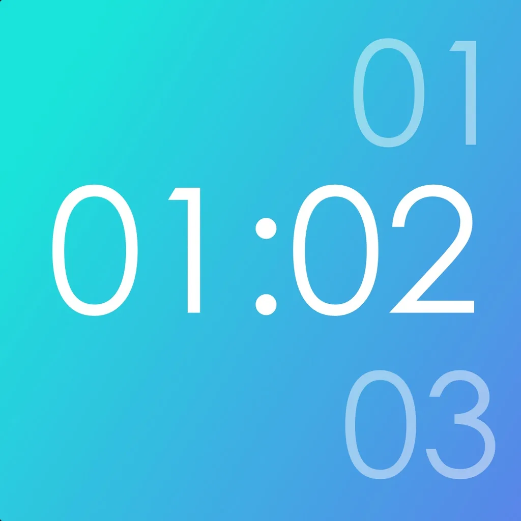 Big Clock - Clock Time Widgets