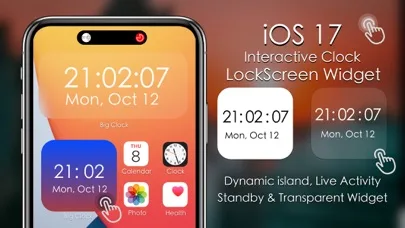 Big Clock - Clock Time Widgets screenshot 1