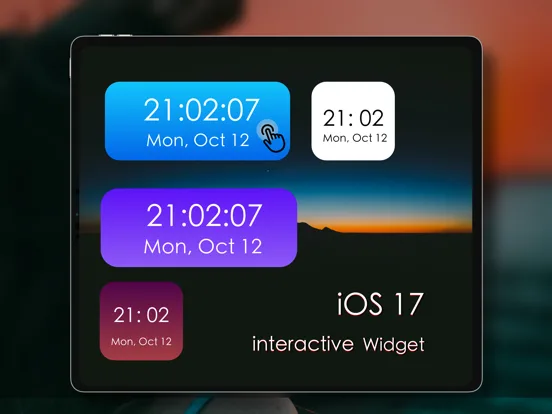 Big Clock - Clock Time Widgets screenshot 5