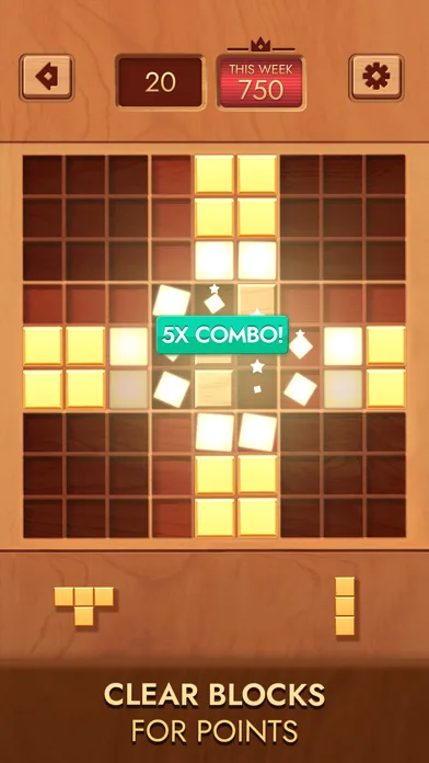 Woodoku: Acertijos de Madera screenshot 4