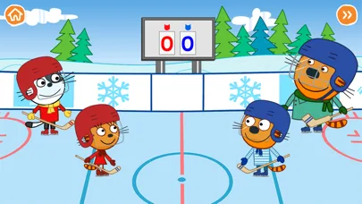 Три кота Развивающие игры screenshot 1