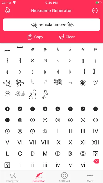 Fancy Text Symbols screenshot 3