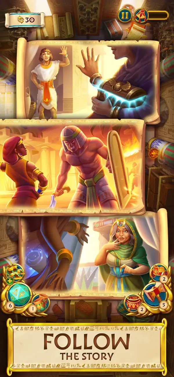 Jewels of Egypt・Империя Пазлов screenshot 4
