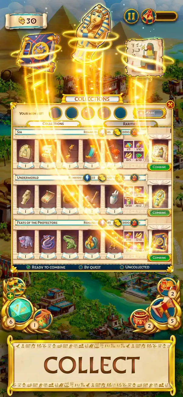 Jewels of Egypt・Империя Пазлов screenshot 5